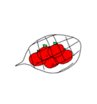 みずみずしいおしゃべりトマトのるいき（個別スタンプ：13）