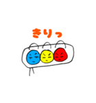 ゆるーい信号機くんの会話スタンプ（個別スタンプ：18）