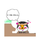 マヌルネコならぬ！ヌマル(埋まる)ネコ！！（個別スタンプ：11）