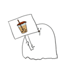 たぴおかおばけ（個別スタンプ：5）