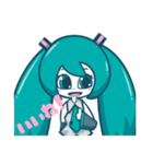 ぴーすの初音ミクスタンプ（個別スタンプ：4）