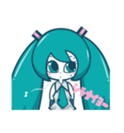 ぴーすの初音ミクスタンプ（個別スタンプ：16）