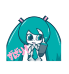 ぴーすの初音ミクスタンプ（個別スタンプ：17）