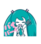 ぴーすの初音ミクスタンプ（個別スタンプ：22）