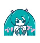 ぴーすの初音ミクスタンプ（個別スタンプ：24）