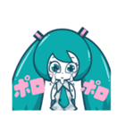 ぴーすの初音ミクスタンプ（個別スタンプ：25）