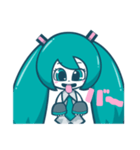 ぴーすの初音ミクスタンプ（個別スタンプ：31）