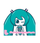 ぴーすの初音ミクスタンプ（個別スタンプ：32）