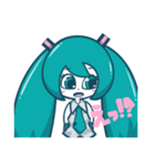 ぴーすの初音ミクスタンプ（個別スタンプ：34）