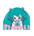 ぴーすの初音ミクスタンプ（個別スタンプ：35）