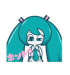 ぴーすの初音ミクスタンプ（個別スタンプ：39）