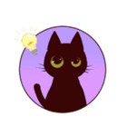 黒猫スタンプちゃん2（個別スタンプ：14）