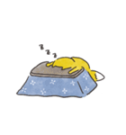 キツネ ねむねむ（個別スタンプ：3）