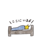 キツネ ねむねむ（個別スタンプ：10）