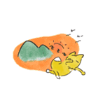 キツネ ねむねむ（個別スタンプ：35）