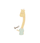 半目きりんさんの日常（個別スタンプ：5）