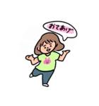 うさぎとおともだちスタンプ（個別スタンプ：14）