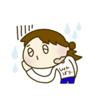 平凡女子 愛ちゃん（個別スタンプ：34）