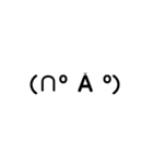 色々な表情顔文字（個別スタンプ：3）