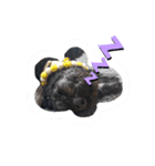 黒プーの豆太くん 4（個別スタンプ：8）