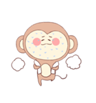 虹色おさる2（個別スタンプ：14）