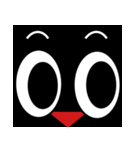 漢字の顔文字スタンプ（個別スタンプ：35）