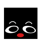 漢字の顔文字スタンプ（個別スタンプ：37）
