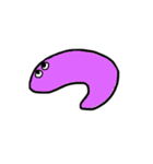 プラナリア文字（個別スタンプ：2）