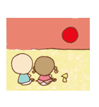 ふたごちゃんとチーズ（個別スタンプ：24）