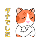 KITTEN MUMU(日本語）（個別スタンプ：16）