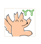 リスによるなかよし（個別スタンプ：34）