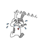 眼帯うさぎのこむぎ（個別スタンプ：10）