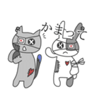 眼帯うさぎのこむぎ（個別スタンプ：18）