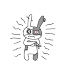 眼帯うさぎのこむぎ（個別スタンプ：27）