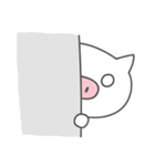 しろぶたさんの生活（個別スタンプ：2）