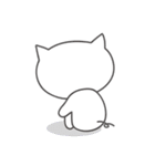 しろぶたさんの生活（個別スタンプ：11）