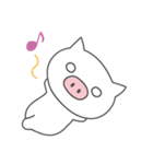 しろぶたさんの生活（個別スタンプ：25）