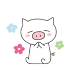 しろぶたさんの生活（個別スタンプ：32）
