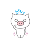 しろぶたさんの生活（個別スタンプ：36）