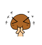 かわいいなめこ（個別スタンプ：10）