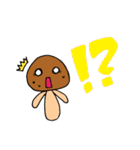 かわいいなめこ（個別スタンプ：36）