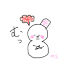 ゆきだるまりな（個別スタンプ：15）