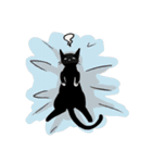 しばいぬとくろねこ（個別スタンプ：38）