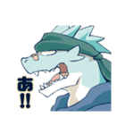 ドラゴンのアシルくんスタンプ2（個別スタンプ：4）