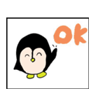Ms. ペンギンちゃん（個別スタンプ：2）