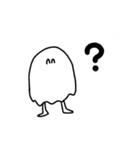 ご機嫌おばけ（個別スタンプ：4）