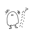 ご機嫌おばけ（個別スタンプ：8）