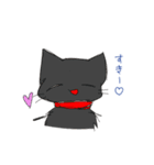 うちの腹黒猫（個別スタンプ：5）
