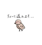 ゆるふわ生き物の心の叫び（個別スタンプ：10）