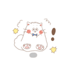 しろもこにゃんこ（個別スタンプ：5）